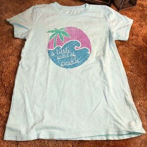 Blue 84 Youth Medium Sanibel Island New T-shirt